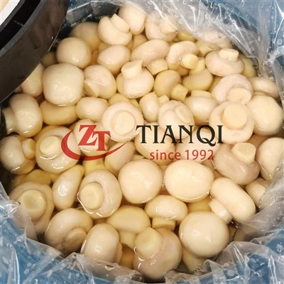 Hele champignons in vaten – Bulkgroothandel voor voedselverwerking|Tianqi-voedsel